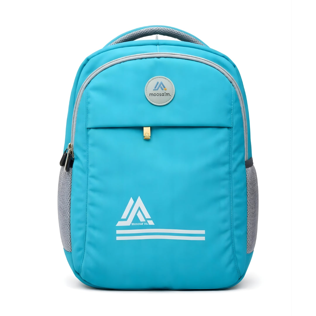Moosa'm GoPack – Sky Blue Premium College Backpack