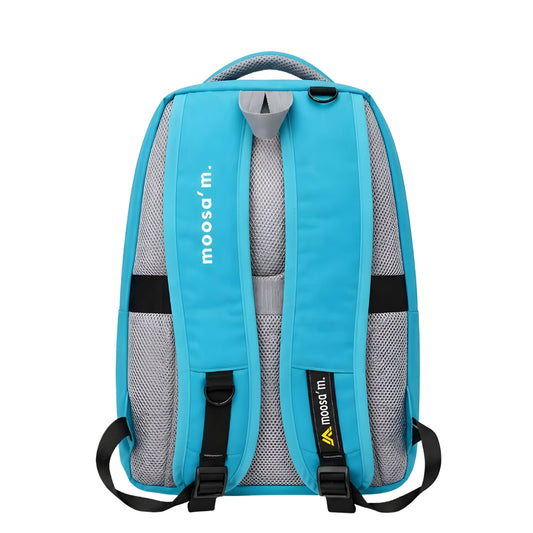 Moosa'm GoPack – Sky Blue Premium College Backpack