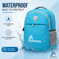 Moosa'm GoPack – Sky Blue Premium College Backpack
