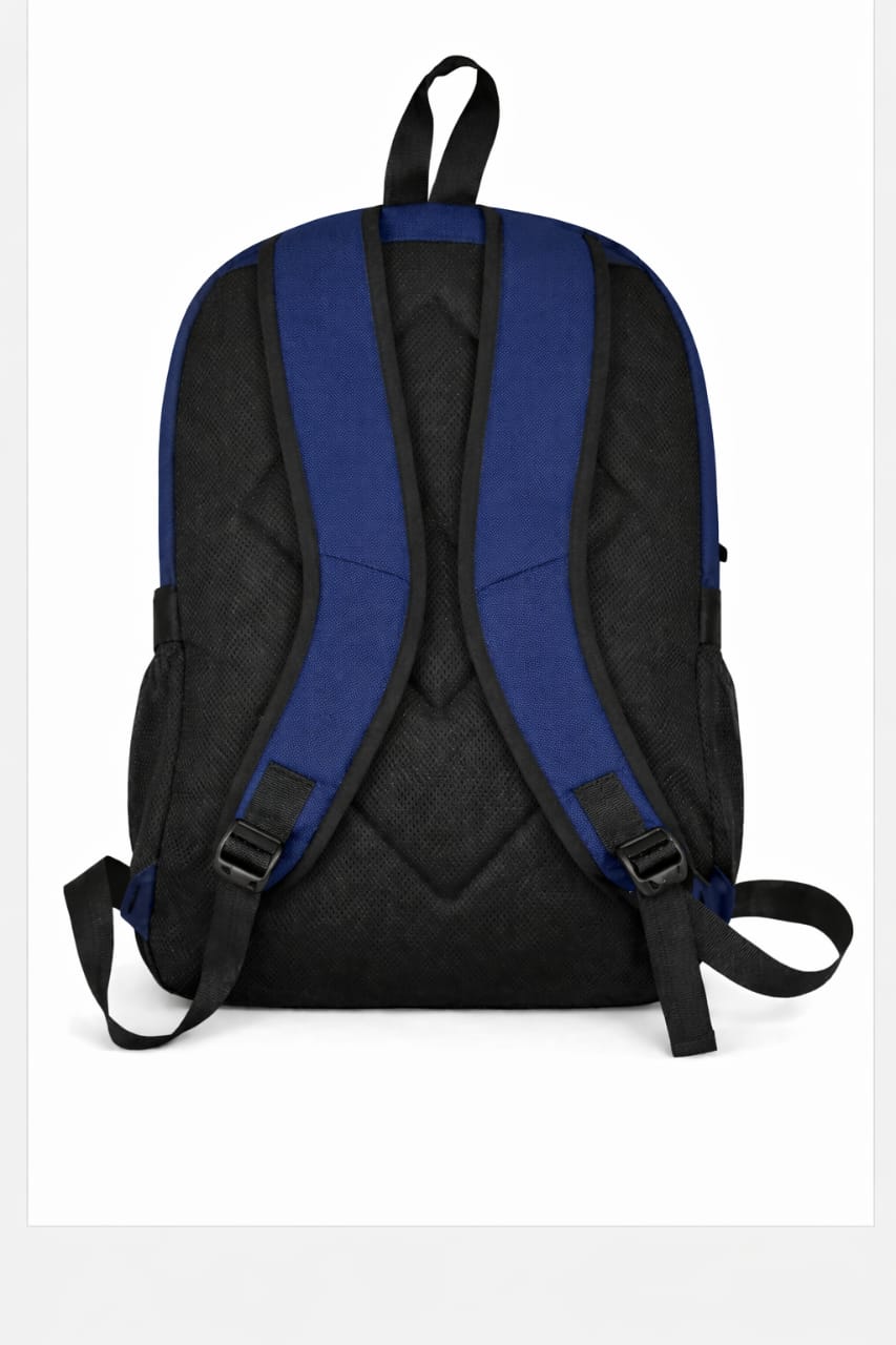 Smart Carry Pro Backpack – Premium College & Daily Use Bag (Black & Blue)
