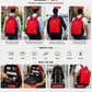 Moosa'm Smart Carry Pro – Red & Black Premium Laptop Backpack
