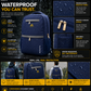 Moosa’m UrbanShield Pro Backpack – Waterproof Laptop & Daily Use Bag
